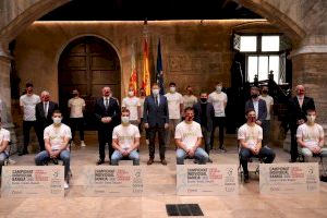 Ximo Puig ha participado en la presentación de los campeonatos individuales 2020 de 'escala i corda' y 'raspall'