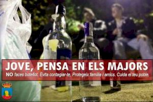 Betxí inicia una campaña contra el botellón entre los jóvenes