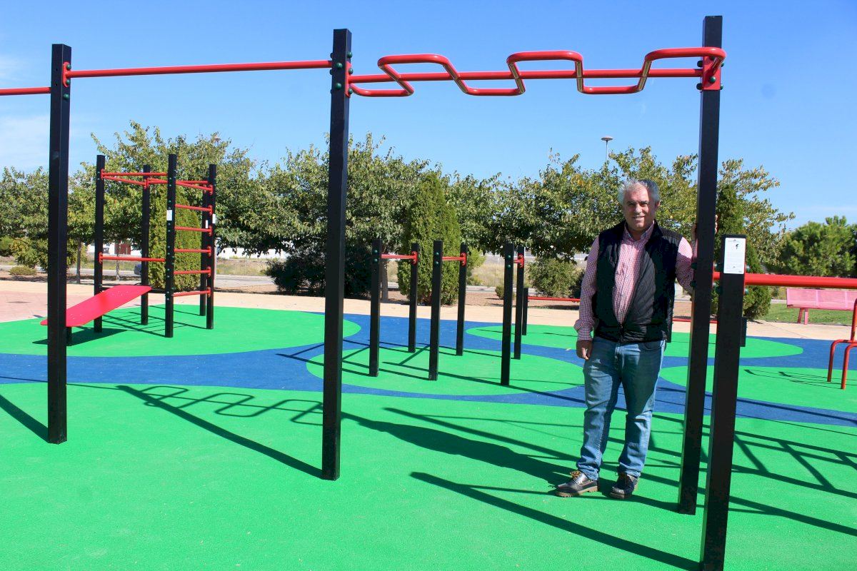 Así es el primer parque de calistenia que acaba de estrenar Burriana