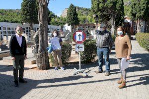 Benicàssim activa el dispositivo en el cementerio ante la celebración de Todos los Santos