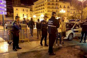 Imagen de archivo de una noche de Halloween en el centro de Valencia 