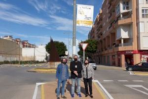 Sueca instala una nueva publicidad en las farolas para dar visibilidad a la importancia del consumo en el comercio local