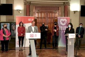 PSPV-PSOE y Unides Podem celebran unos Presupuestos para 2021 “que demuestran la sensibilidad del Gobierno con la Comunitat y rompen con las recetas insolidarias del PP”