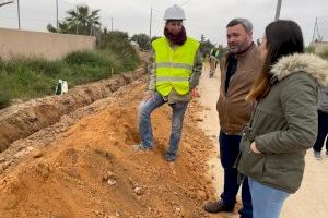 Finalitzades les obres del col·lector d'aigua del Barri de l’Estació Finalitzades les obres del col·lector d'aigua del Barri de l’Estació