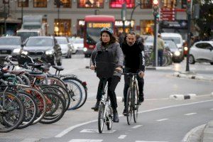 La movilidad en bicicleta se mantiene durante la pandemia mientras bajan los desplazamientos en coche