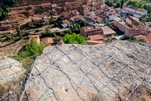 La Diputación de Valencia interviene en la ladera norte de Ademuz