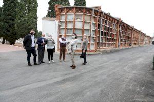 Castelló invierte en obras de mejora de viales y canalizaciones en el cementerio de San José