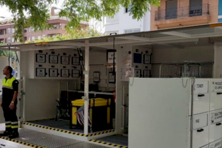L'ecoparc mòbil torna a Aldaia per a facilitar el reciclatge de residus al veïnat