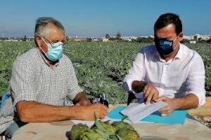 El Ayuntamiento de Peñíscola suscribe un convenio de colaboración con el Consell Regulador de la D.O Carxofa de Benicarló