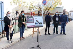 Onda pone en valor el entorno del castillo con la remodelación de la plaza Miguel Hernández y la pista deportiva