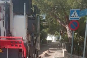 El Ayuntamiento de Peñíscola asfalta casi un kilómetro de vial en Fontnova