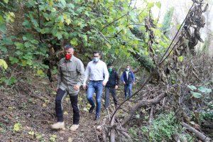 El Ayuntamiento de l’Alcora recupera sendas perdidas en el entorno del río