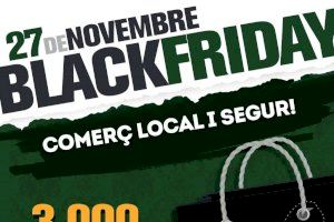 Castelló se suma al Black Friday con la campaña ‘Comerç local i segur’