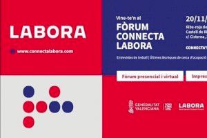 El Fòrum Connecta Labora de Riba-roja ofrece alrededor de 40 ofertas de trabajo y talleres de orientación