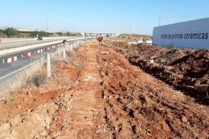 Obras Públicas mejora la seguridad del enlace de la CV-10 con la CV-20 en el término municipal de Onda