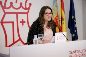 Mónica Oltra: "El Consell no valora mesures noves, ara la vacuna és el comportament de tots, especialment en Nadal"