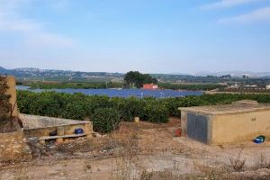 La obra de modernización del regadío de Godelleta permite reducir en 2.000 toneladas anuales las emisiones de CO2 y un ahorro de 5.000 MWh