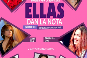 La Llotja de Elche acoge este sábado “Ellas dan la nota”, un espectáculo musical contra las desigualdades de género