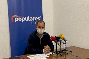 PP Elche: "El bajo nivel de ejecución presupuestaria demuestra la falta de trabajo de PSOE y Compromis"