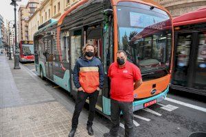 EMT prueba un nuevo autobús 100 % eléctrico para analizar su operatividad