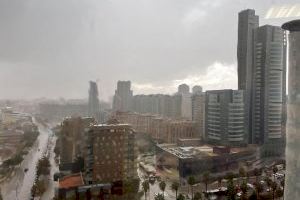 Tormenta histórica en Valencia