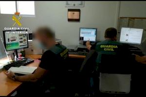 La Guardia Civil esclarece 58 delitos de estafa cometidos a través de Internet