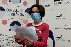 La Corporación Municipal de Sagunto respalda el Manifiesto de la Infancia y Adolescencia 2020