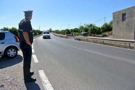 La Policía de Almassora refuerza la vigilancia del campo por la temporada de cítricos La Policía de Almassora refuerza la vigilancia del campo por la temporada de cítricos