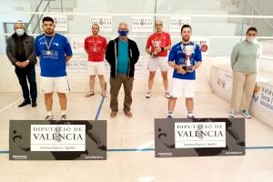 Montserrat (3ª), Favara (4ªA) y El Genovés (2ª), campeones del Autonómico de raspall por parejas