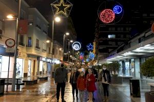 Queda inaugurado el alumbrado de Navidad 2020 en San Vicente