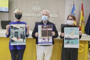 El Ayuntamiento impulsa que la ciudadanía se felicite las fiestas con postales que redescubren los barrios