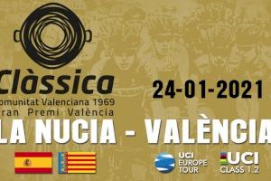 La temporada ciclista 2021 comenzará en La Nucía con la “Clàssica Comunitat Valenciana”