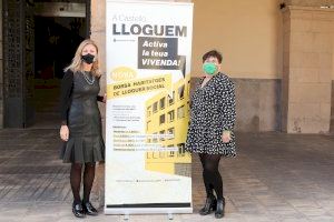 Castelló impulsa una nueva bolsa de alquiler social con incentivos para los propietarios para incrementar la cobertura en vivienda