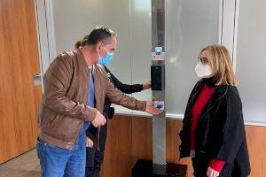 El Ayuntamiento de Llíria instala sensores de aforo y desinfección en los edificios públicos