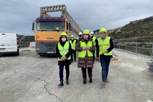 Gloria Calero: “El nuevo trazado del puerto de Querol es una apuesta firme del Gobierno por vertebrar el territorio valenciano”