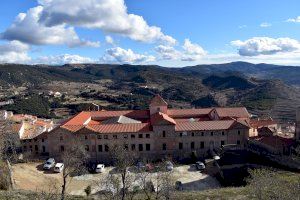 Avanzan las obras de la carretera N-232 en Morella
