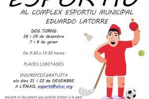 Esta Navidad cita con el deporte en el “Nadal Esportiu” en el Complejo Deportivo Municipal Eduardo Latorre