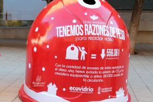 Benaguasil y Ecovidrio lanzan la campaña “Tenemos Razones de Peso” para promover el reciclaje de envases de vidrio durante la Navidad