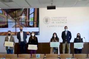 Mª Mercedes Olcina y Marta Cuartero ganan el IV Concurso de Diseño y Desarrollo de Tejido para Textil Hogar de la Cátedra AITEX-UPV