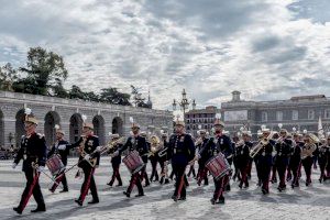 Juan José Badía, músico de la banda de la Guardia Real