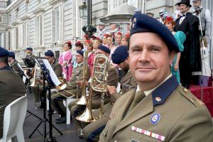 Juan José Badía, músico de la banda de la Guardia Real