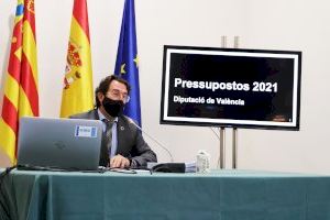 La Diputació de València presenta el mayor presupuesto de su historia con 550 millones de euros