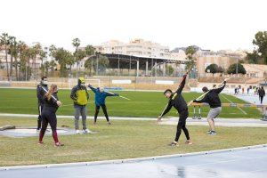 Una veintena de atletas de la Federación Española de Deportes para Ciegos se concentran en l’Alfàs