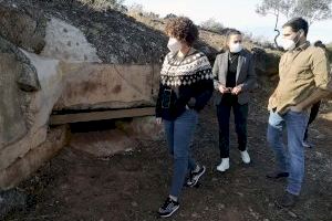 Alrededor de 80 personas participan en las jornadas de puertas abiertas del restaurado blocao del Camí del Castell de Almenara