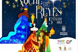 Los emisarios de los Reyes Magos de Oriente visitarán San Vicente del Raspeig el próximo 5 de enero