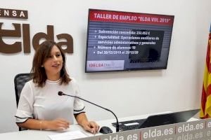 Finaliza el Taller de Empleo de auxiliar administrativo de Elda en el que han participado diez personas durante los últimos doce meses