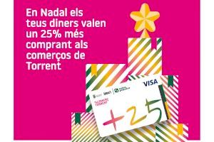 Los torrentinos realizan sus compras navideñas gracias a la ‘Tarjeta +25’