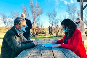 València recepciona las obras de regeneración ambiental y paisajística de la Playa de l’Arbre del Gos, en Pinedo