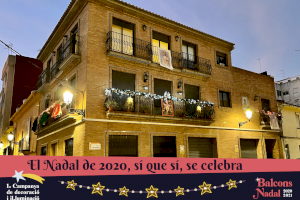 El Ayuntamiento de Torrent da a conocer los participantes premiados en la campaña ‘Balcons de Nadal’