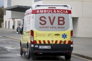 Evacuado al hospital de Denia un ciclista accidentado en Benissa